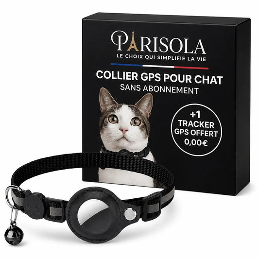 Félicia – Collier GPS Chat Sans Abonnement