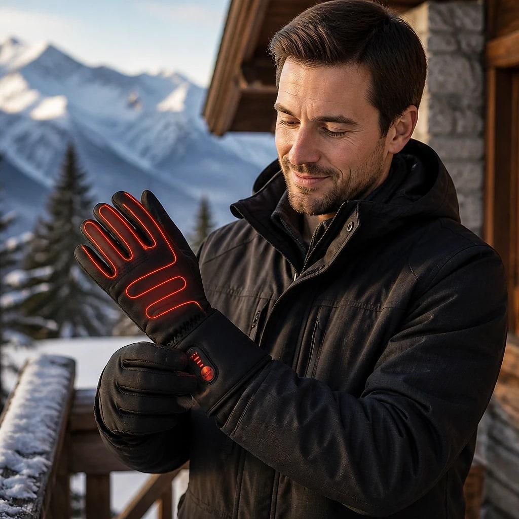 Gant Chauffant Thermique Hiver