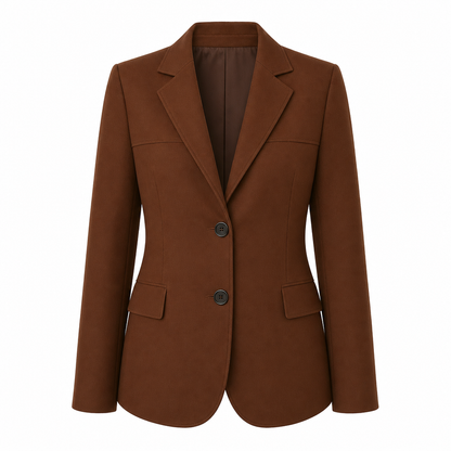 Veste daim femme suédine douce fermeture zippée