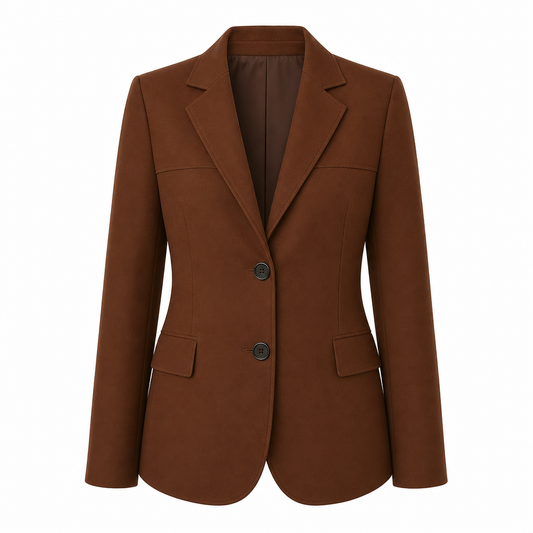 Veste daim femme suédine douce fermeture zippée