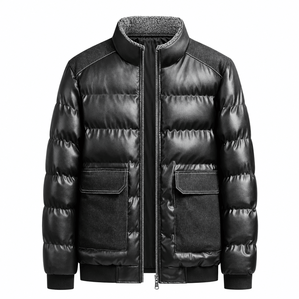 Veste d'hiver homme nordique imperméable capuche