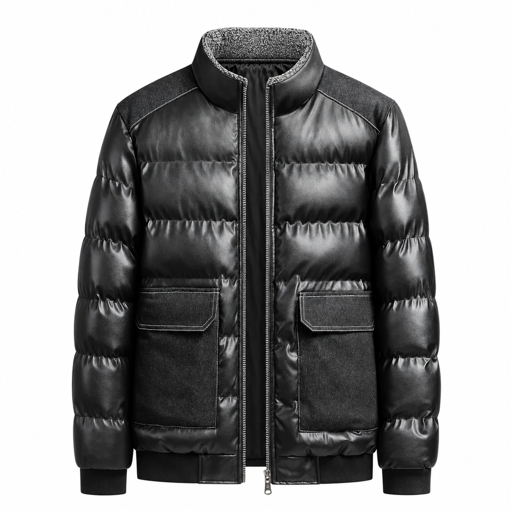 Veste d'hiver homme nordique imperméable capuche
