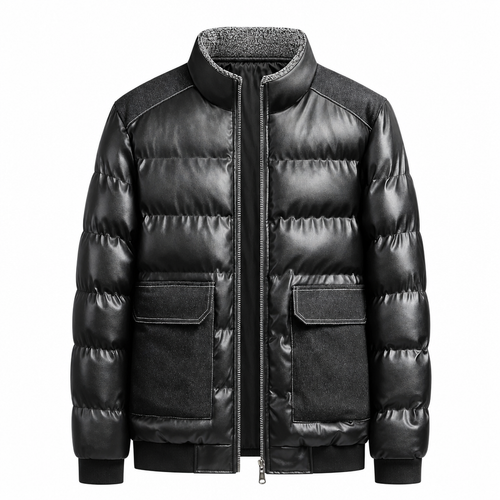 Veste d'hiver homme nordique imperméable capuche