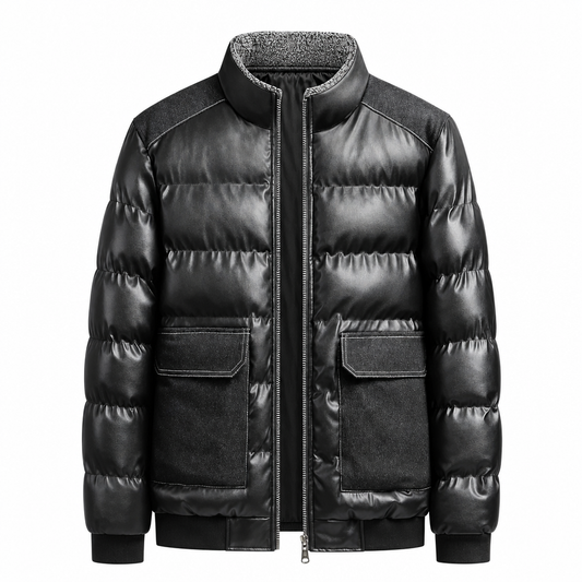 Veste d'hiver homme nordique imperméable capuche