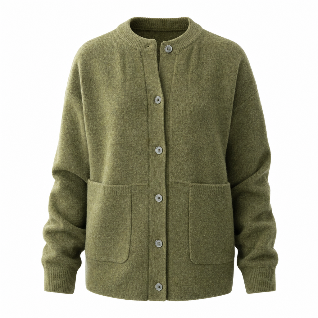 Gilet tricoté homme sans manches col V boutons
