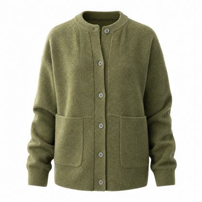 Gilet tricoté homme sans manches col V boutons