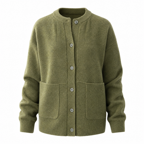 Gilet tricoté homme sans manches col V boutons