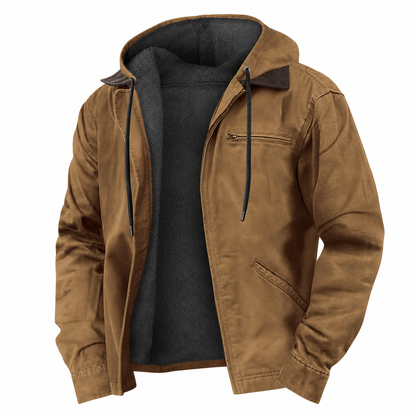 Veste homme premium doublée fermeture zippée