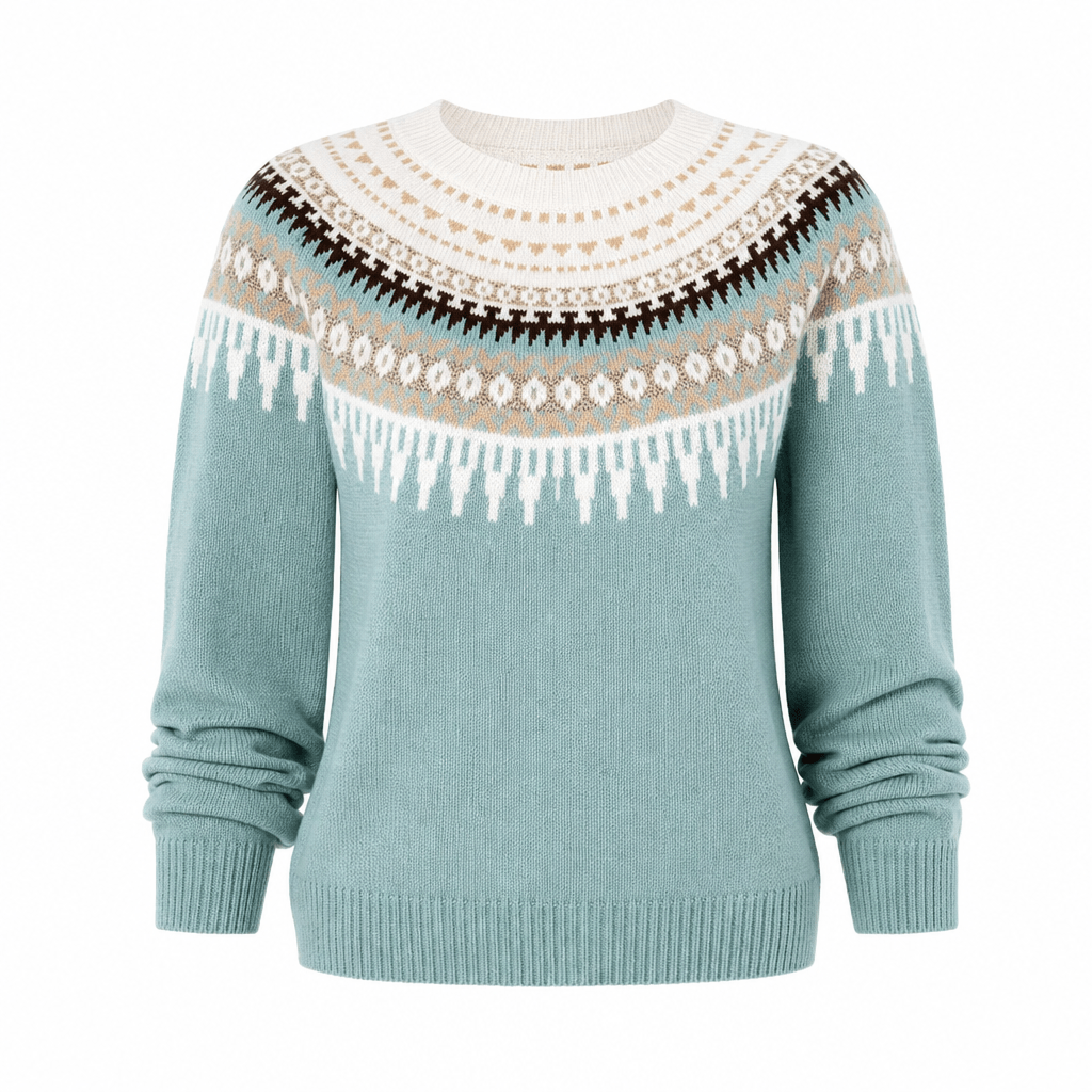 Pull tricoté femme naturelle mailles douces