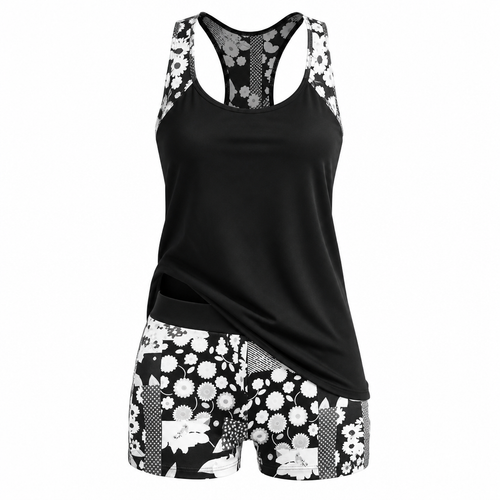 Maillot de bain femme 2 pièces tendance sculptant