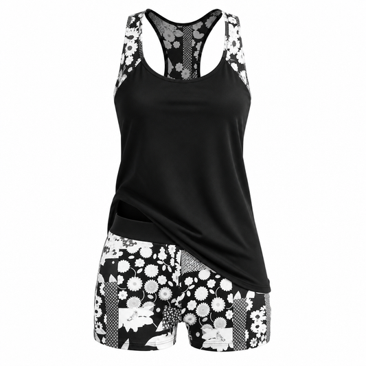 Maillot de bain femme 2 pièces tendance sculptant