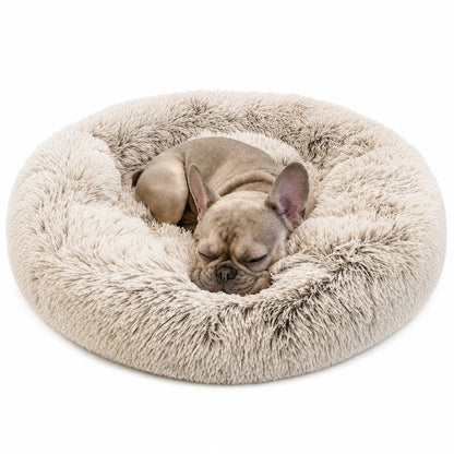 Coussin lit chien polaire peluche rebords surélevés housse lavable soutien articulaire S à XXL