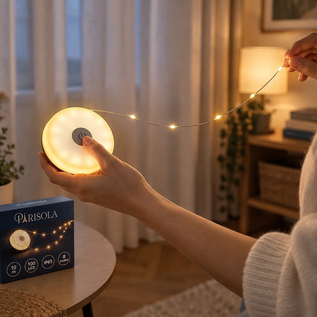 Guirlande LED 10 m Étanche