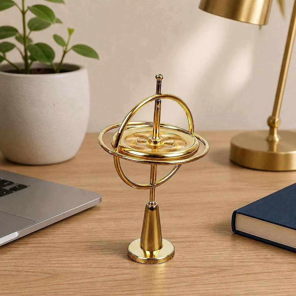 Gyroscope Métal Design Compact