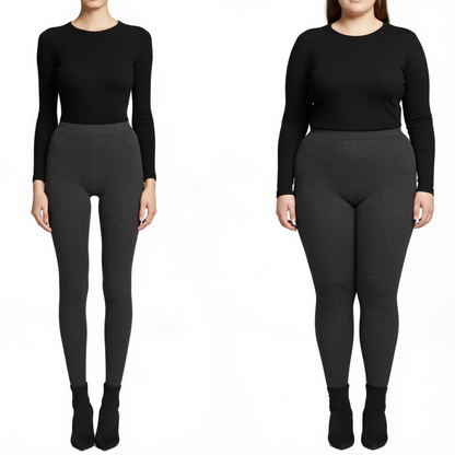 Vicky Luxe – collant polaire – fond blanc