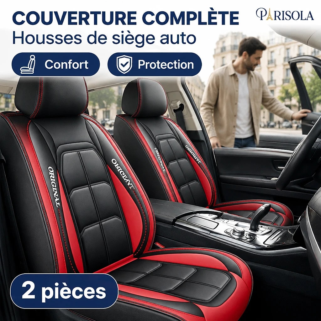 Housses de Siège Auto Cuir Intégrale