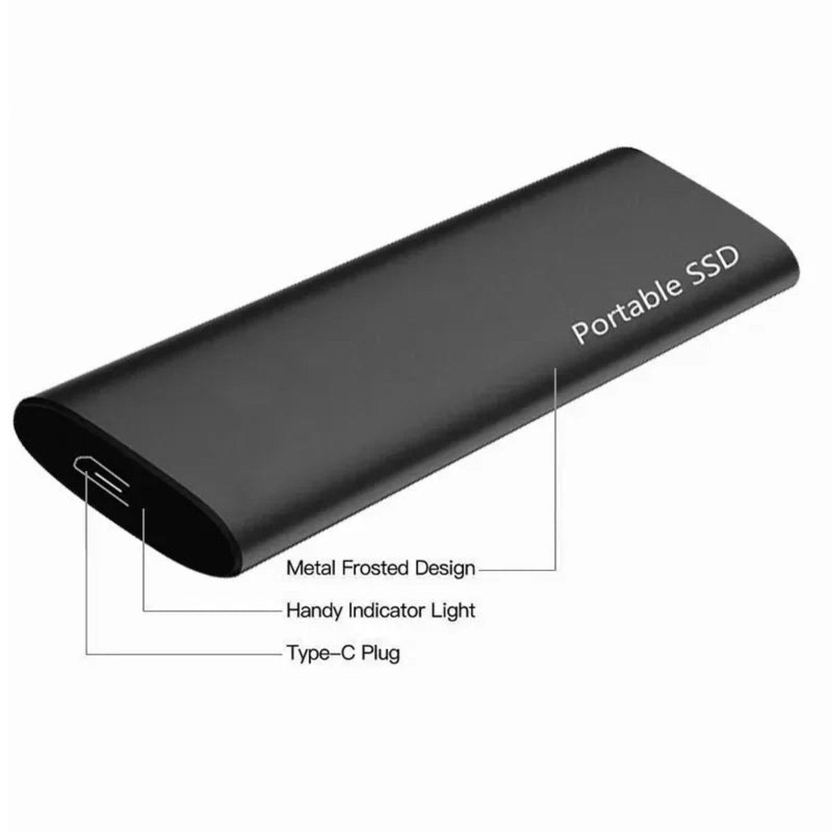 Disque dur externe 4 To USB-C compatible Windows macOS plug-and-play