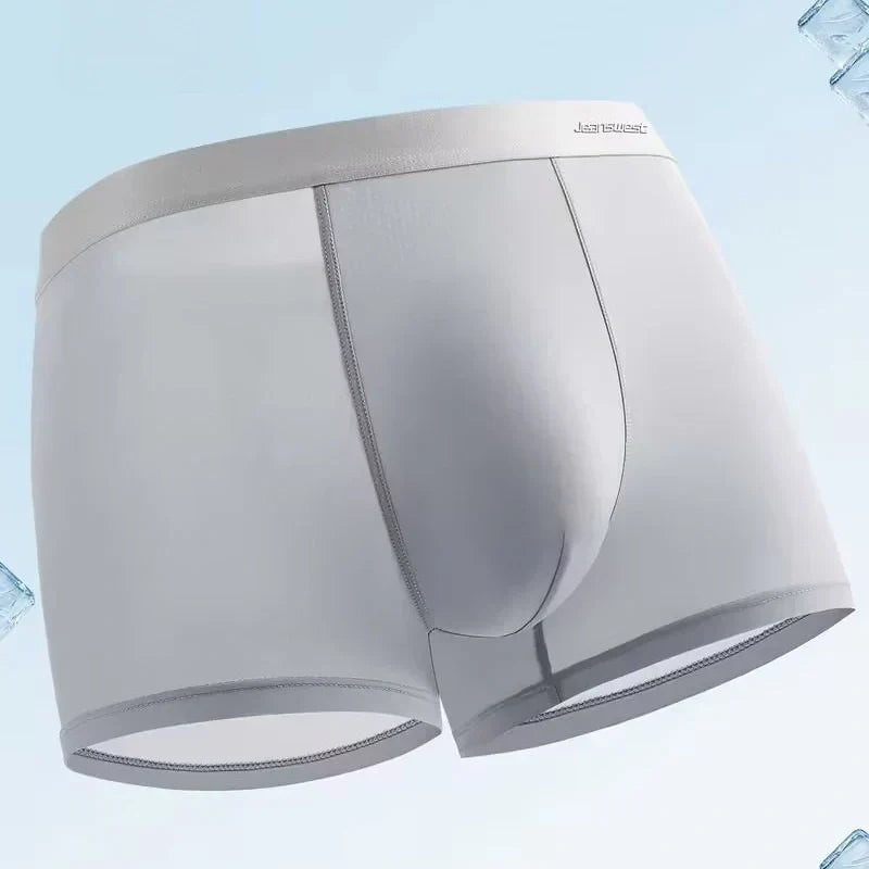 Boxershorts homme microfibre ice-silk coupe ajustée respirant