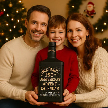 Calendrier de l'Avent 24 mini bouteilles décoratives whisky bière boissons collection Noël