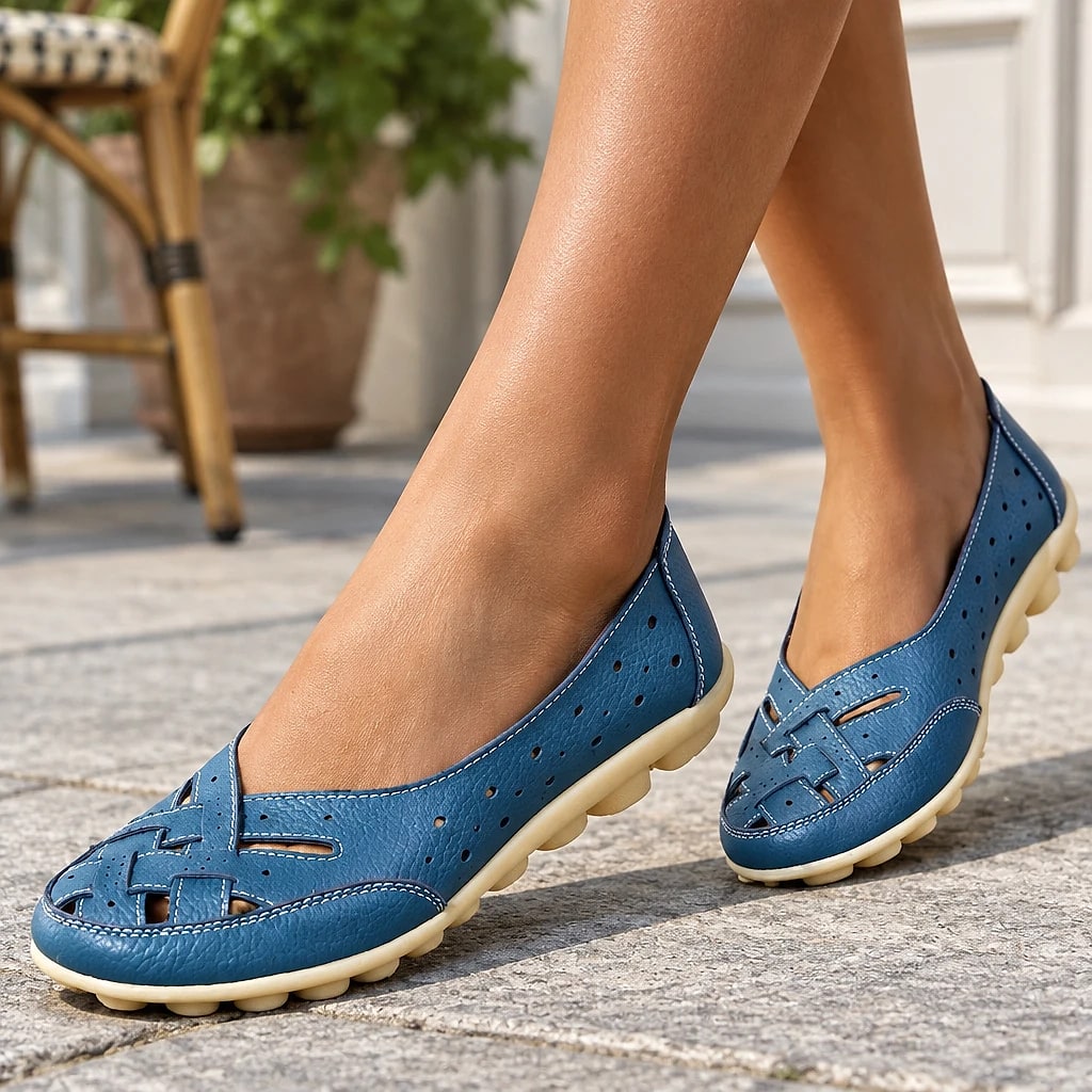 Isla – Ballerines Cuir Souple Confort