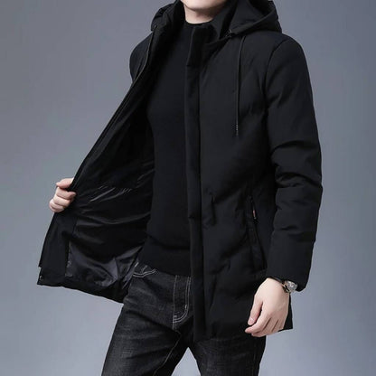 Veste homme thermique hiver coupe ajustée