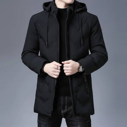 Veste homme thermique hiver coupe ajustée