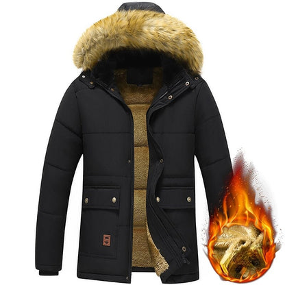 Veste homme matelassée légère chaude fermeture zippée