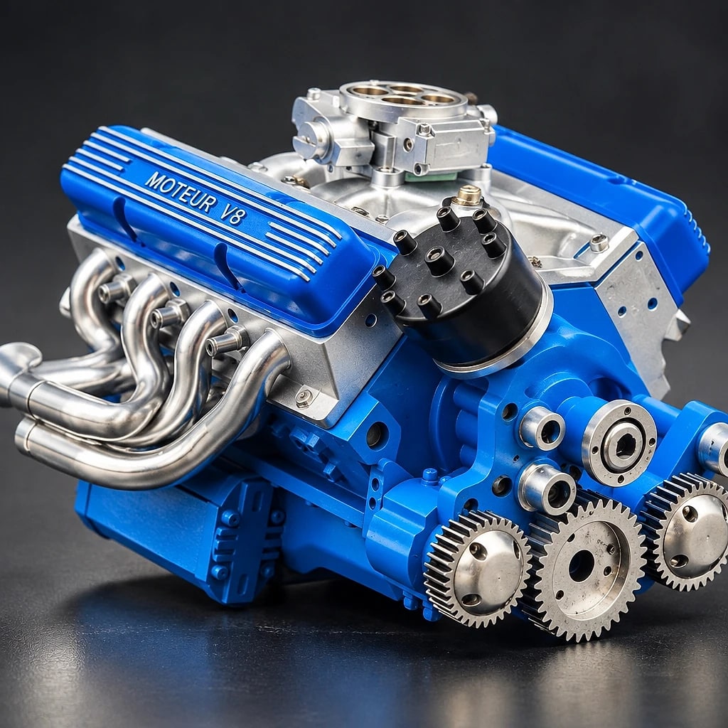 Kit Construction Moteur V8 Fonctionnel