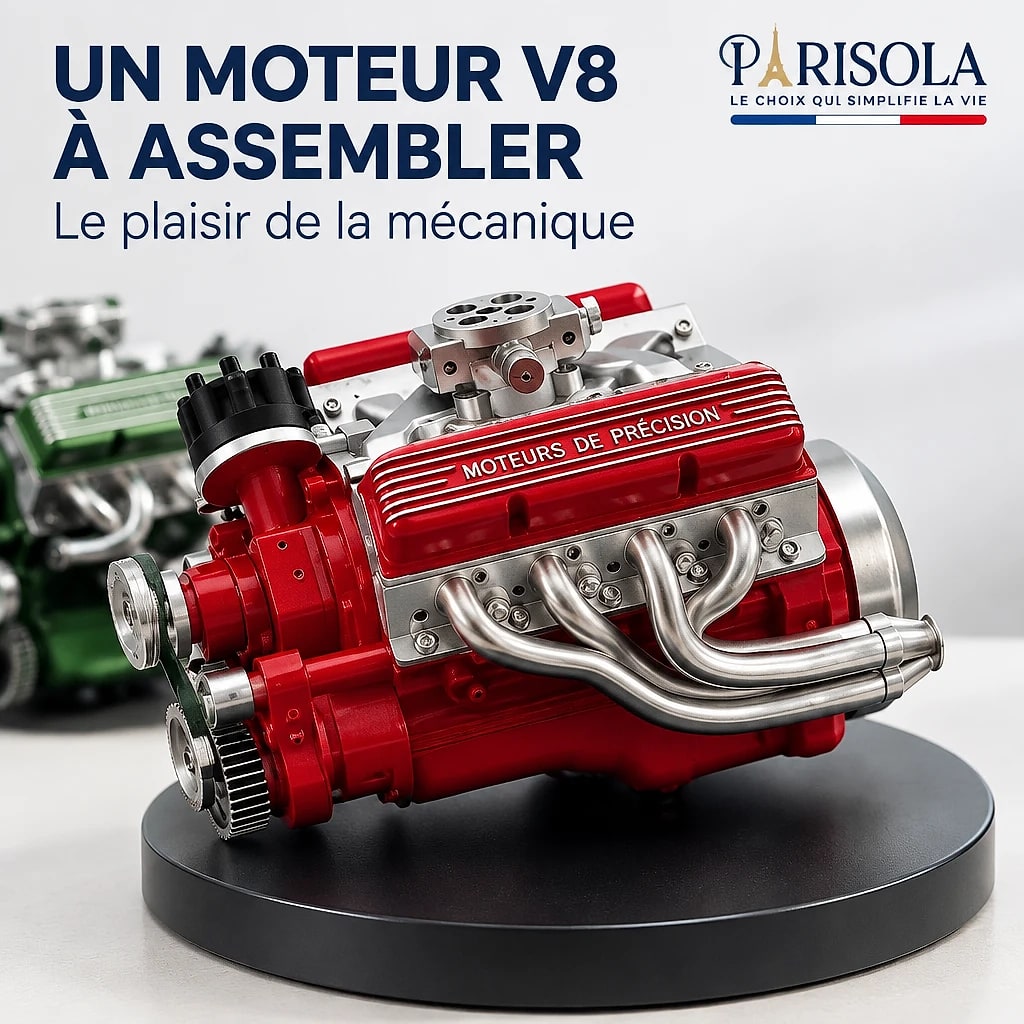 Kit Construction Moteur V8 Fonctionnel