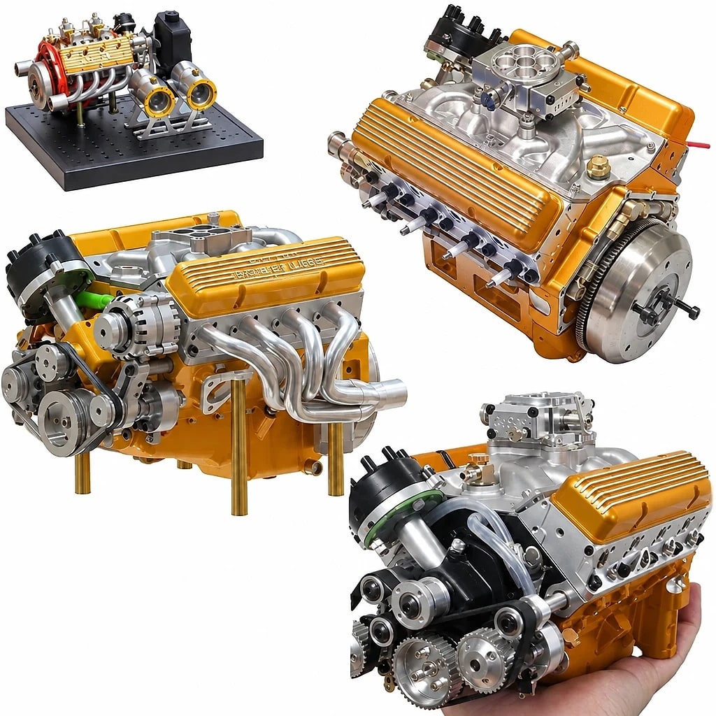 Kit Construction Moteur V8 Fonctionnel
