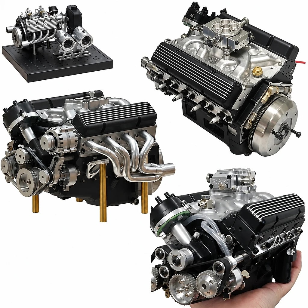 Kit Construction Moteur V8 Fonctionnel