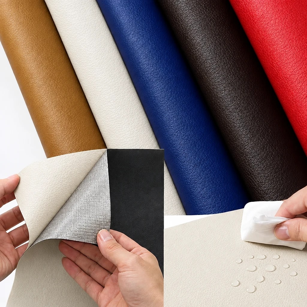 Kit Réparation Cuir Auto-Adhésif