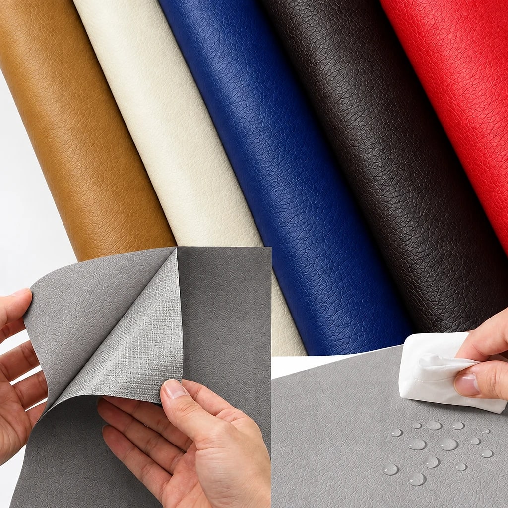 Kit Réparation Cuir Auto-Adhésif