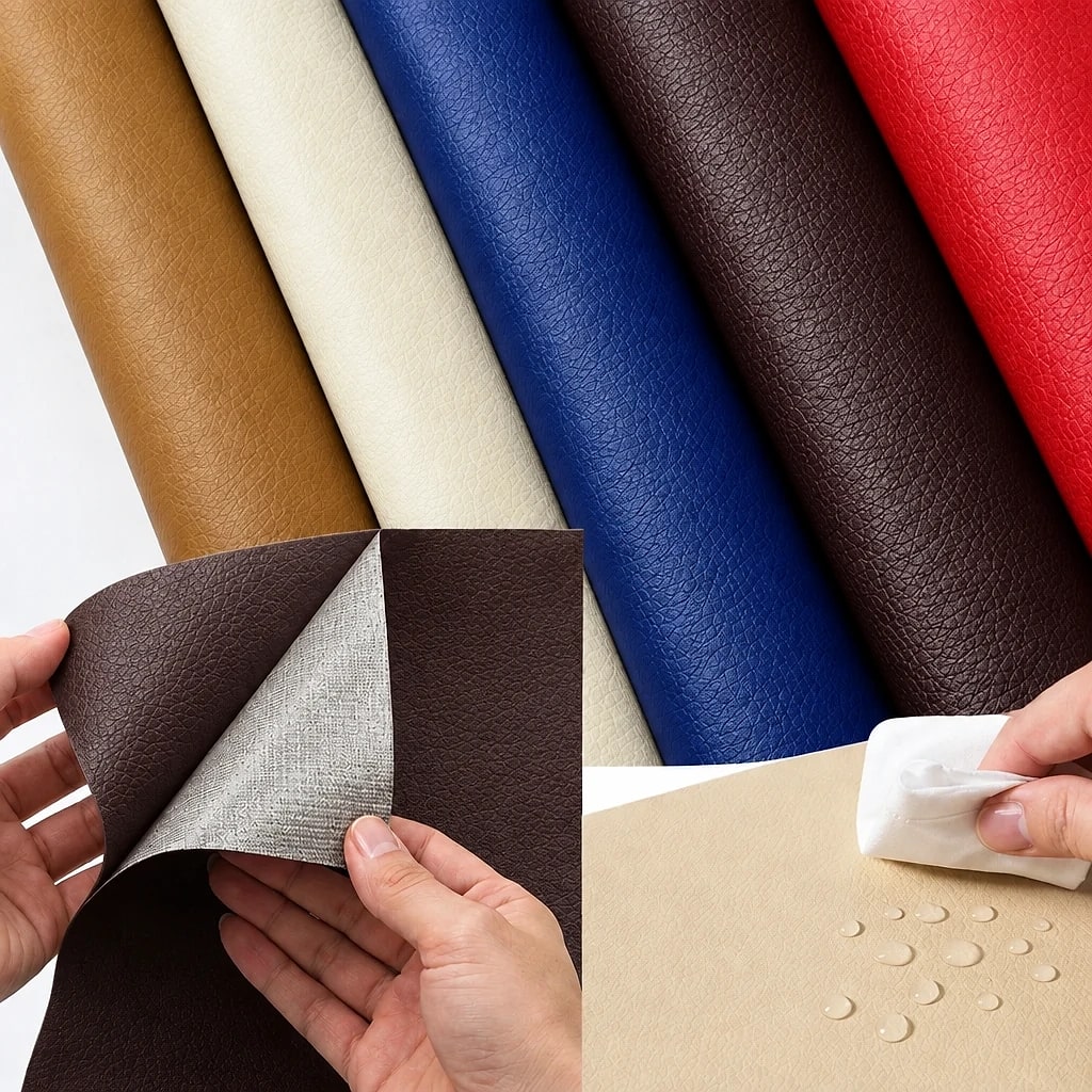 Kit Réparation Cuir Auto-Adhésif