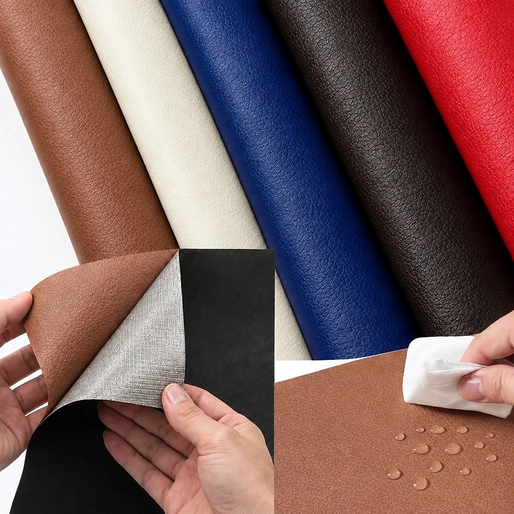 Kit Réparation Cuir Auto-Adhésif