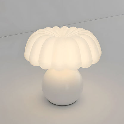 Lampe de chevet céramique abat-jour PE intensité réglable secteur