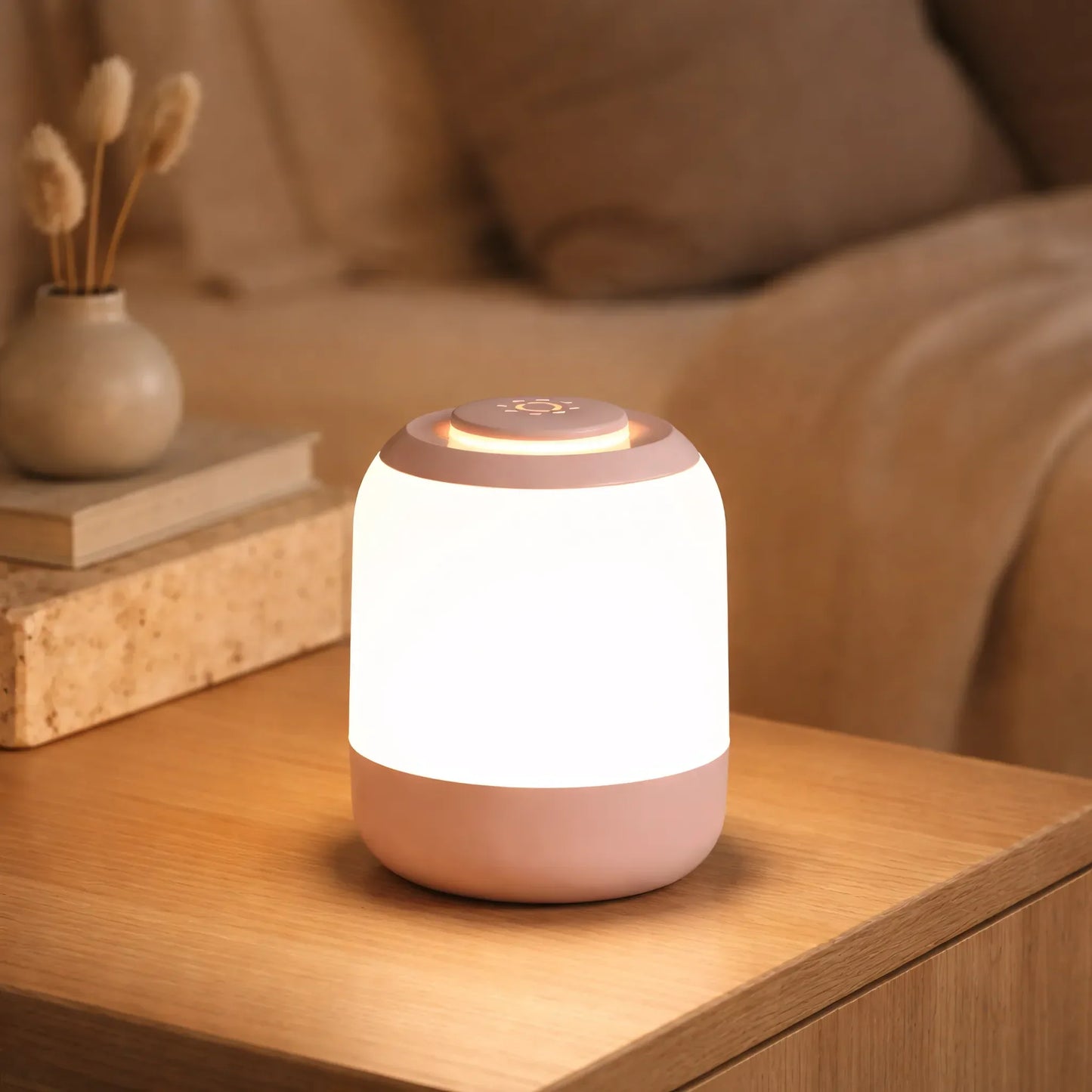 Lampe de chevet LED tactile rechargeable USB batterie 2400 mAh