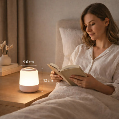 Lampe de chevet LED tactile rechargeable USB batterie 2400 mAh