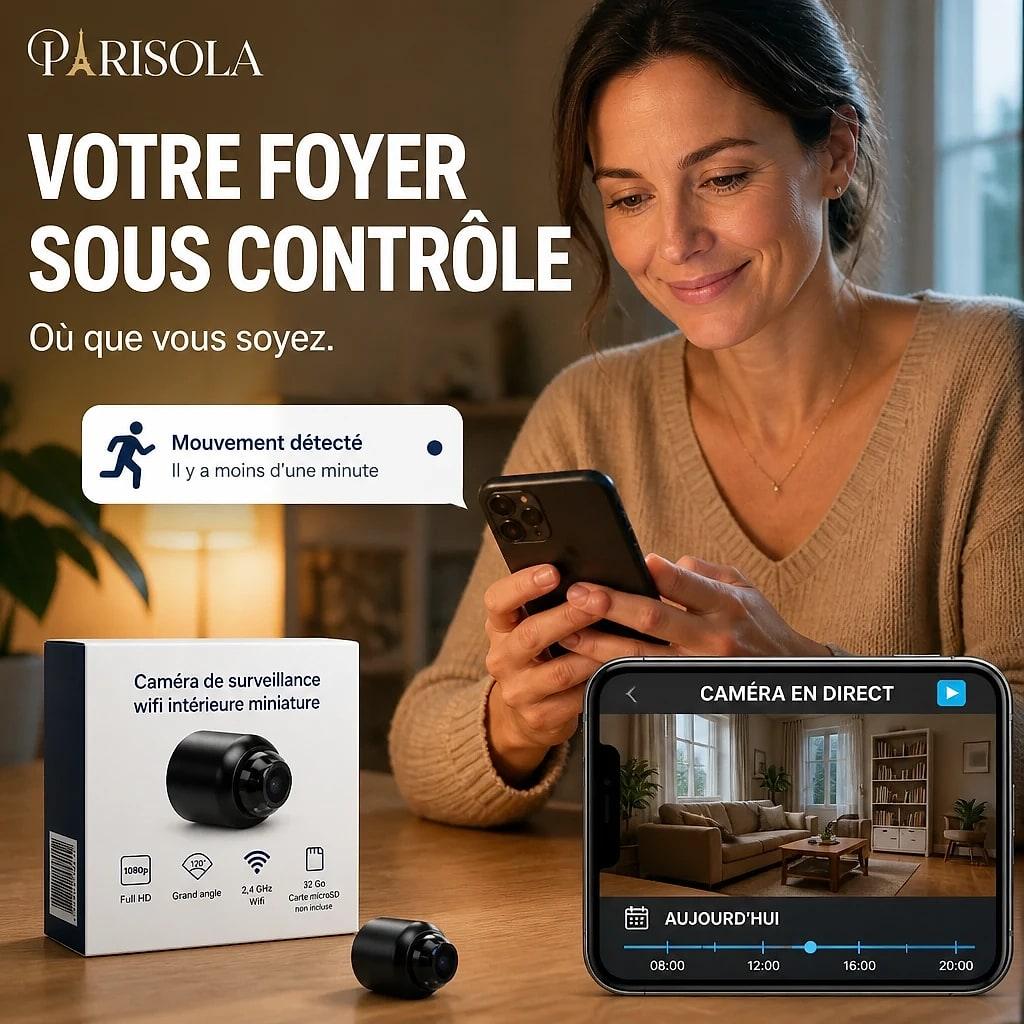 Lucéa – Caméra de Sécurité Wifi