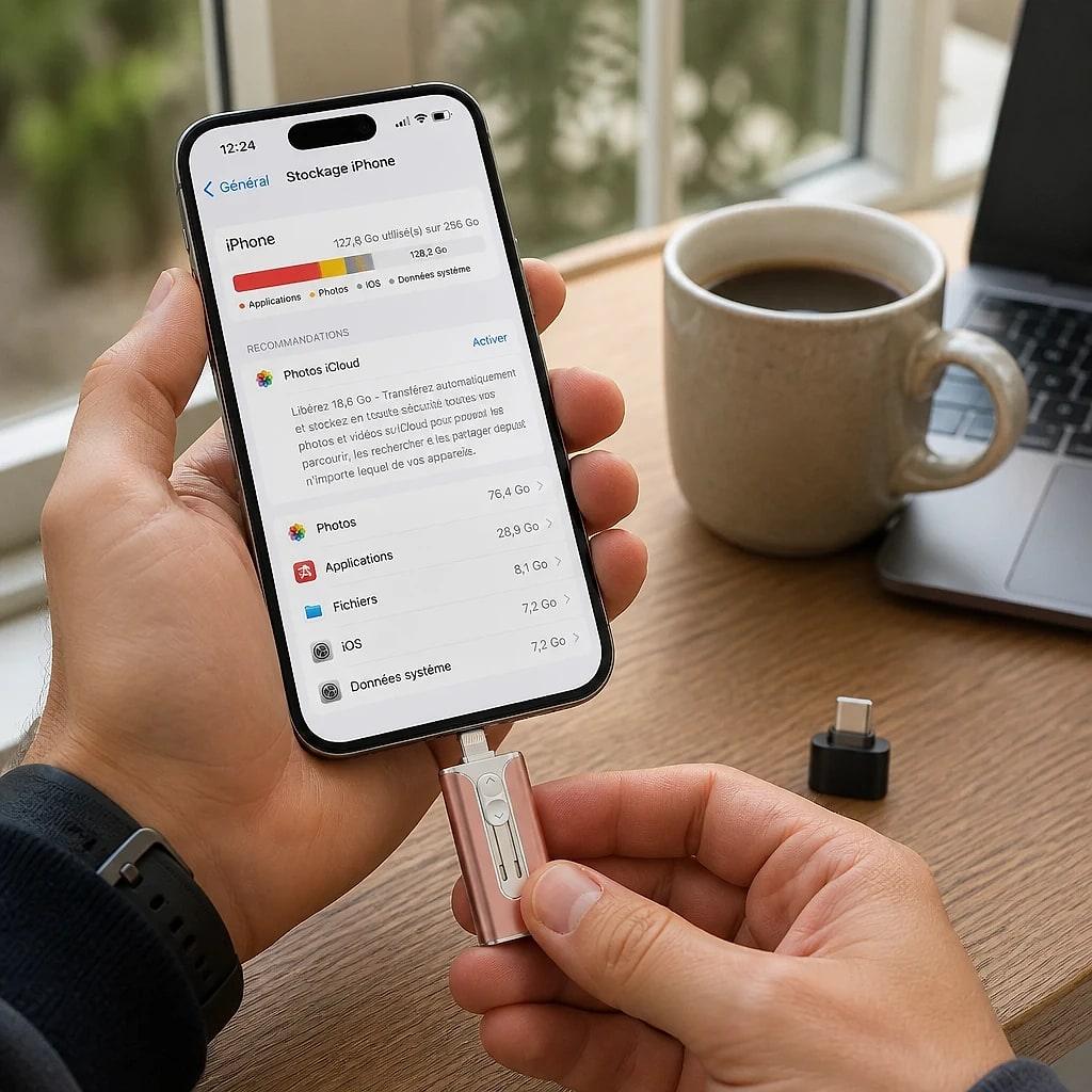 Lumiora – Clé USB C Multi-Connecteurs
