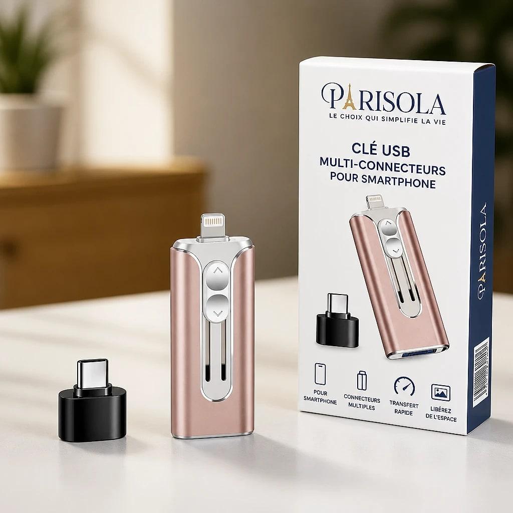Lumiora – Clé USB C Multi-Connecteurs