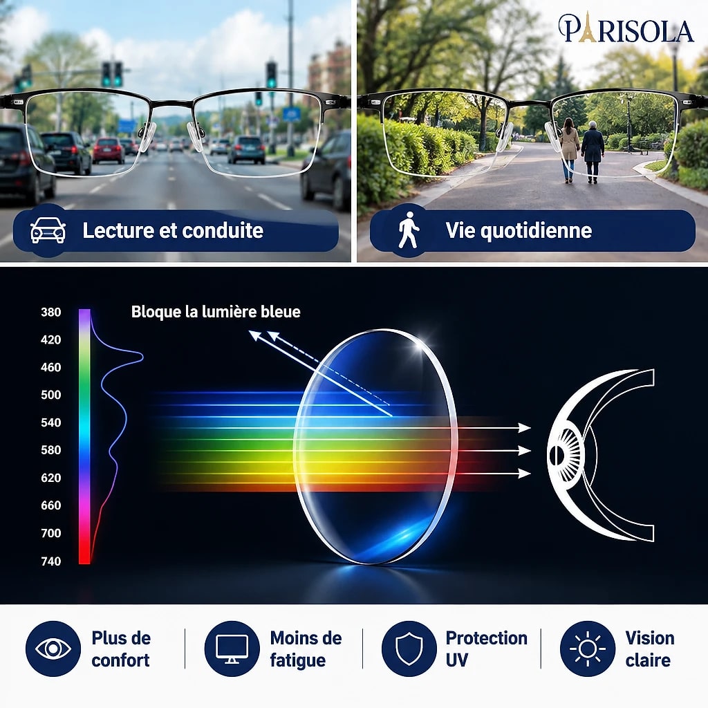Lunettes Progressives Multifocales