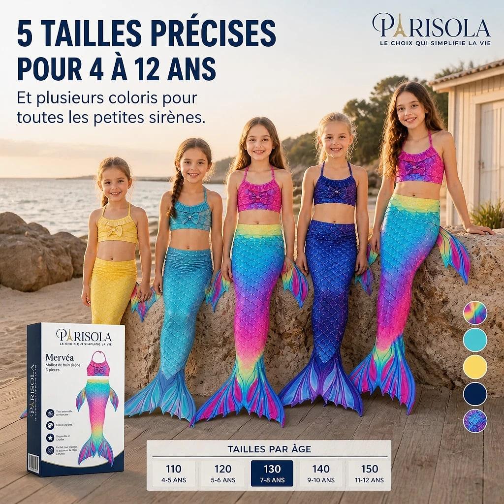 Mervéa – Maillot de Bain Sirène