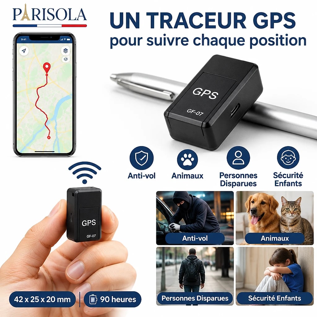 Mini Traceur GPS Sans Abonnement