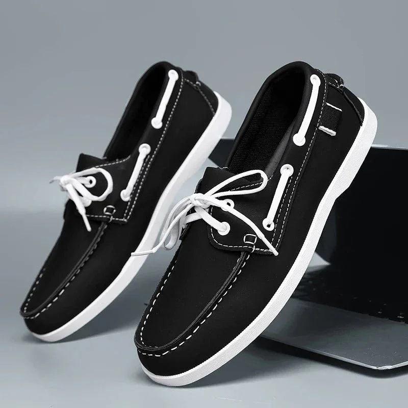 Mocassin Homme Bateau Orthopédique
