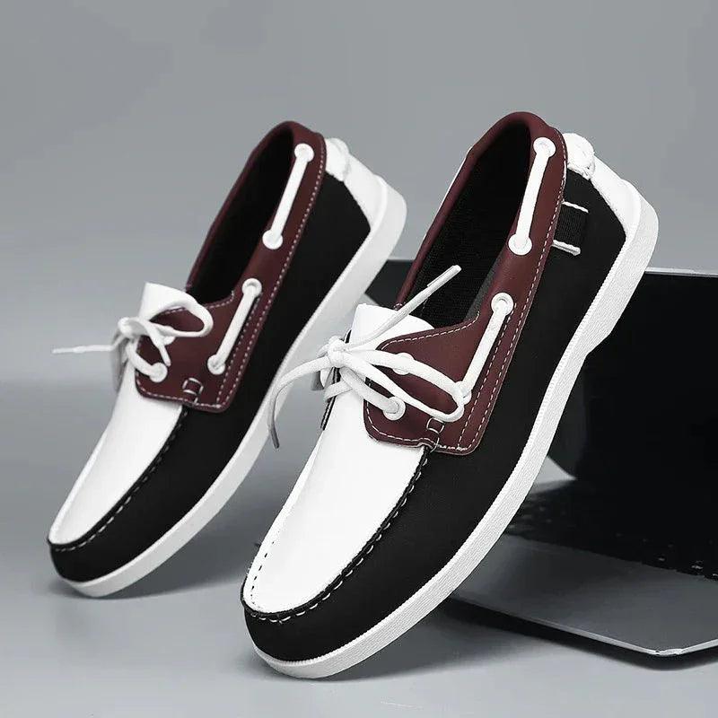 Mocassin Homme Bateau Orthopédique