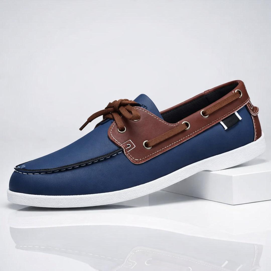 Mocassin Homme Bateau Orthopédique