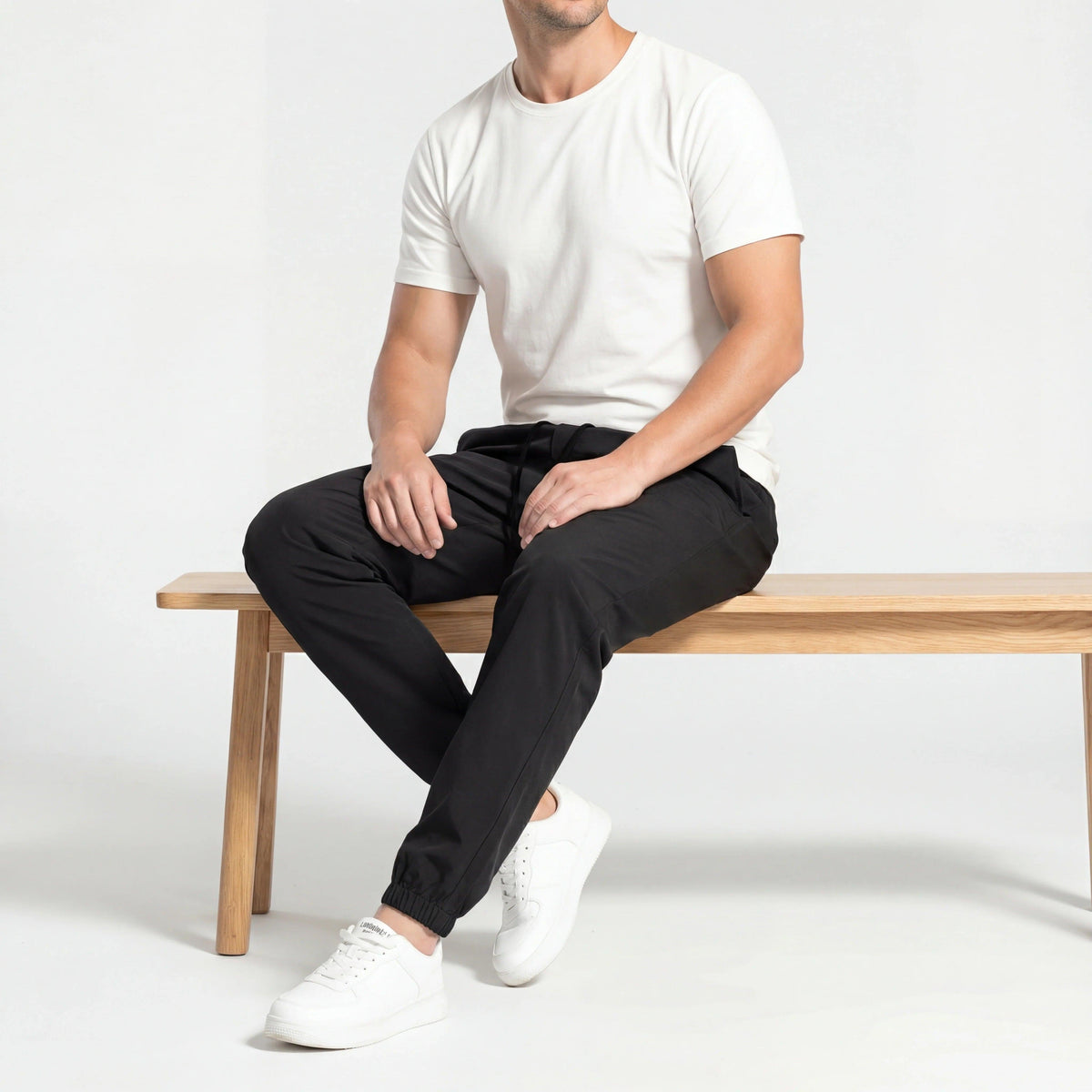 Pantalon cargo homme résistant multi-poches coupe ample