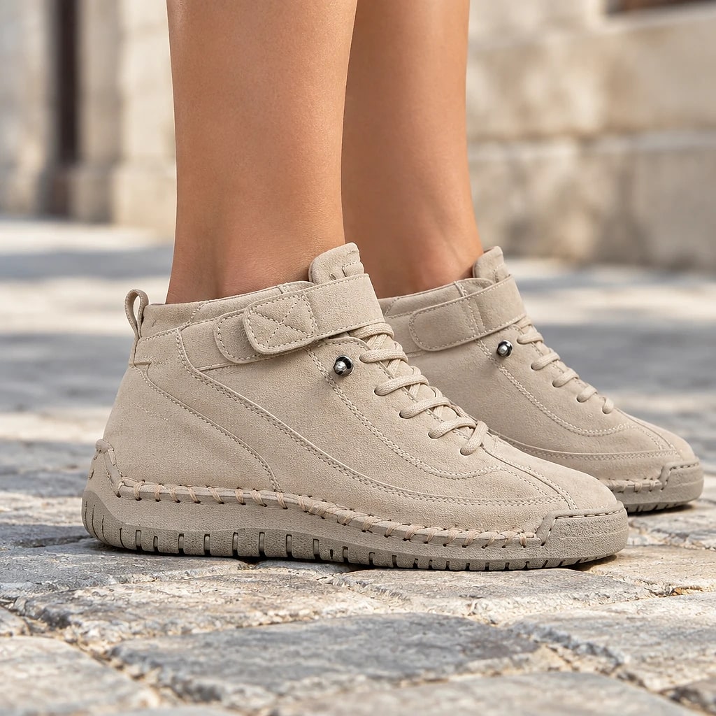Nell – Baskets Orthopédiques Pieds Larges