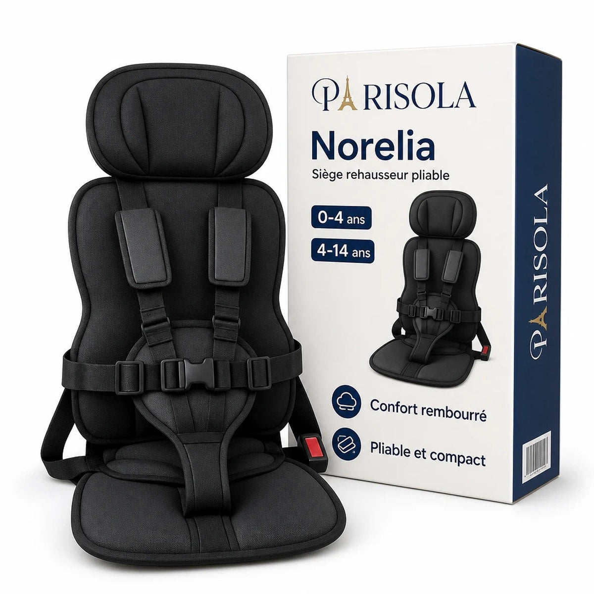 Norelia – Siège Rehausseur Voiture